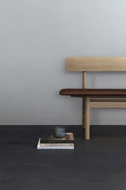 Benk - BM Bench 3171 Eik Såpe / Omni Cognac 307