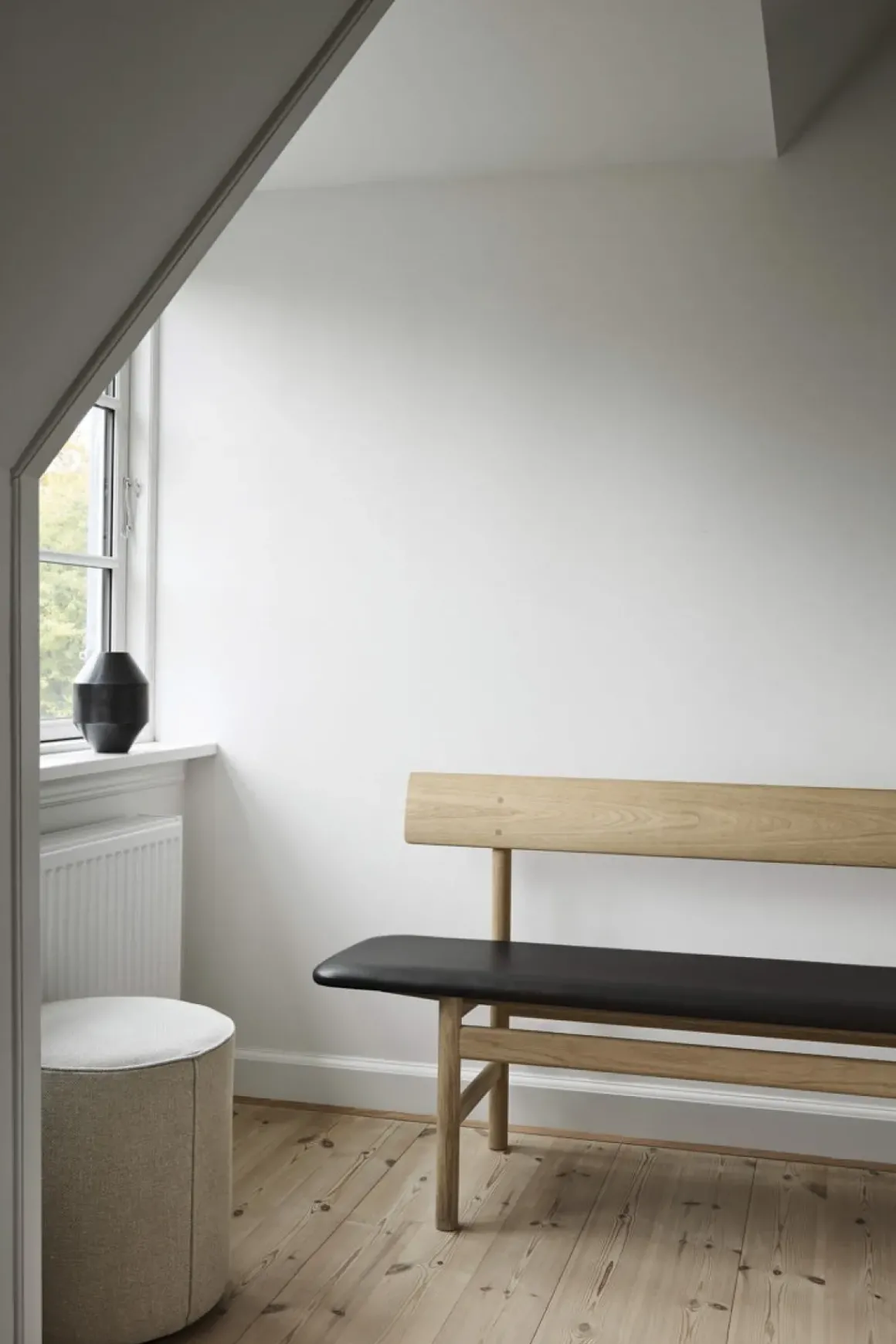 Benk - BM Bench 3171 Lys Oljet Eik /Omni Burnt Sienna 293