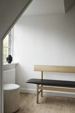 Benk - BM Bench 3171 Lys Oljet Eik /Omni Cognac 307