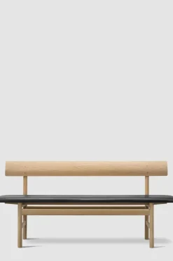 Benk - BM Bench 3171 Såpet Eik / Omni Black 301