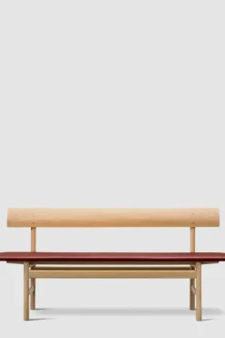 Benk - BM Bench 3171 Såpet Eik / Omni Burnt Sienna 293