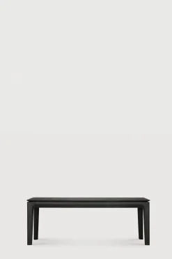 Benk - Bok Oak 126cm Black