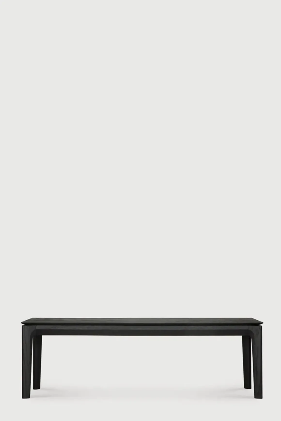 Benk - Bok Oak 146xh46cm Black