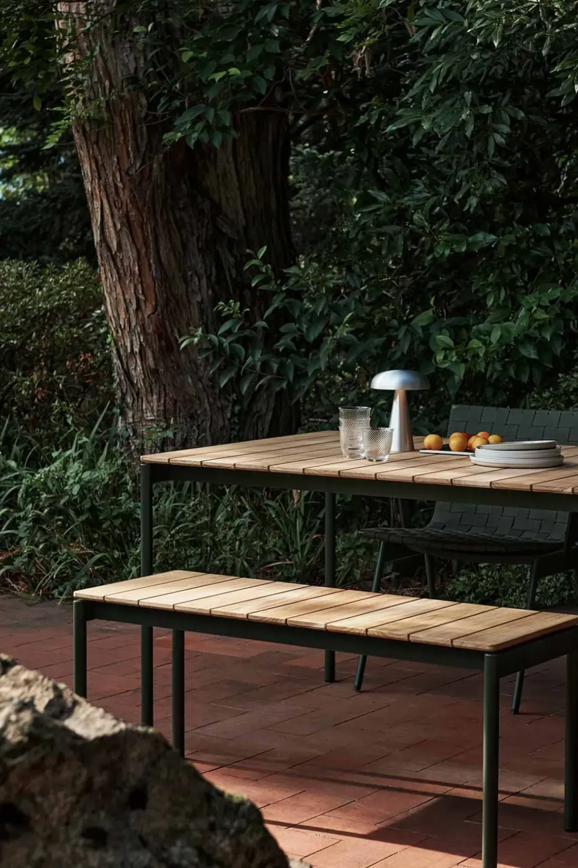 Benk - Ville AV27 40x110 Bronze Green