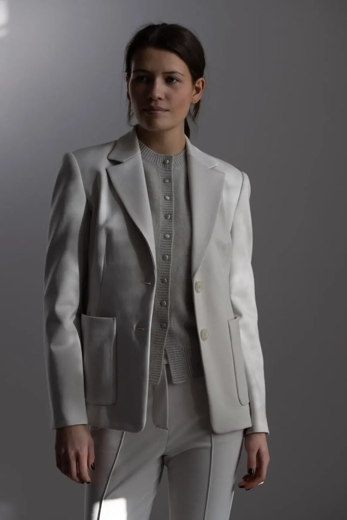 Blazer - Emotional Essence Shadow White