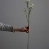 Blomst - Brudeslør H75cm Hvit
