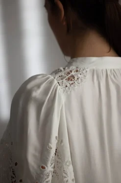 Bluse - Bell Blanc