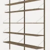 Bokhylle - Library Dark Oak H1852 Double