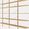 Bokhylle - Library Natural Oak H1852 Triple Set