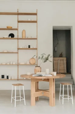 Bokhylle - Library Natural Oak H1852 Triple Set
