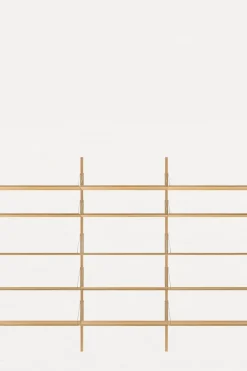 Bokhylle - Library Natural Oak H1852 Triple Set