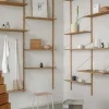 Bokhylle - Library Natural Oak H1852 Double