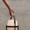 Bordlampe - Cestita Alubat Black Metallic