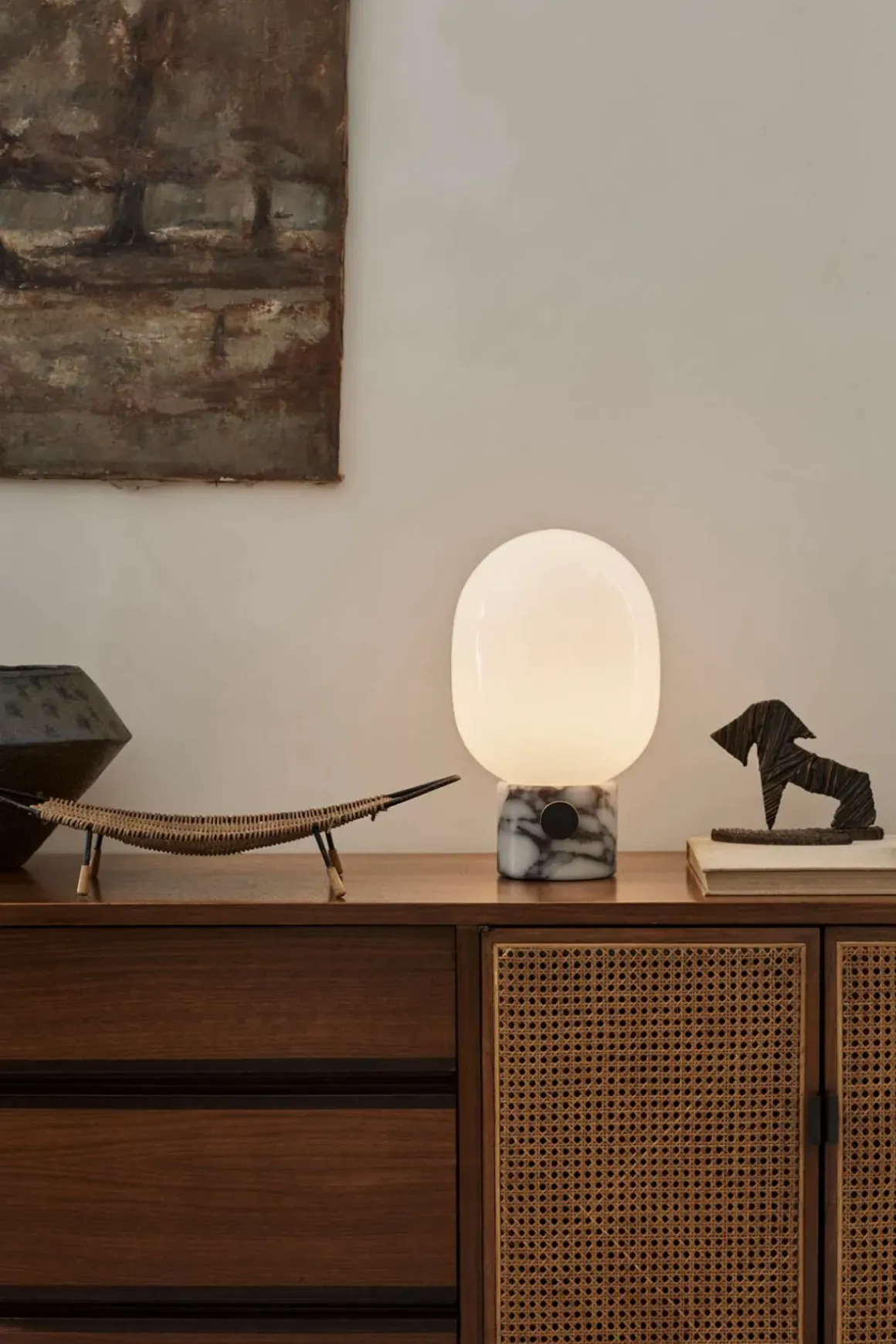 Bordlampe - JWDA Table, Calacatta Viola Marble