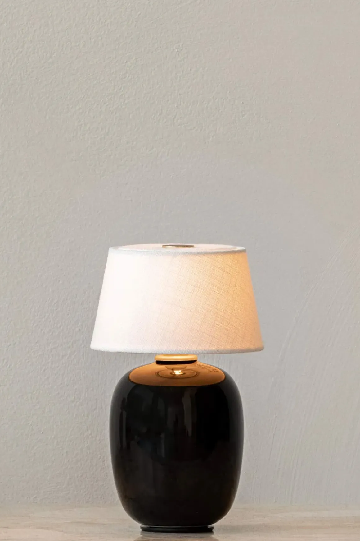 Bordlampe - Torso Portable Black