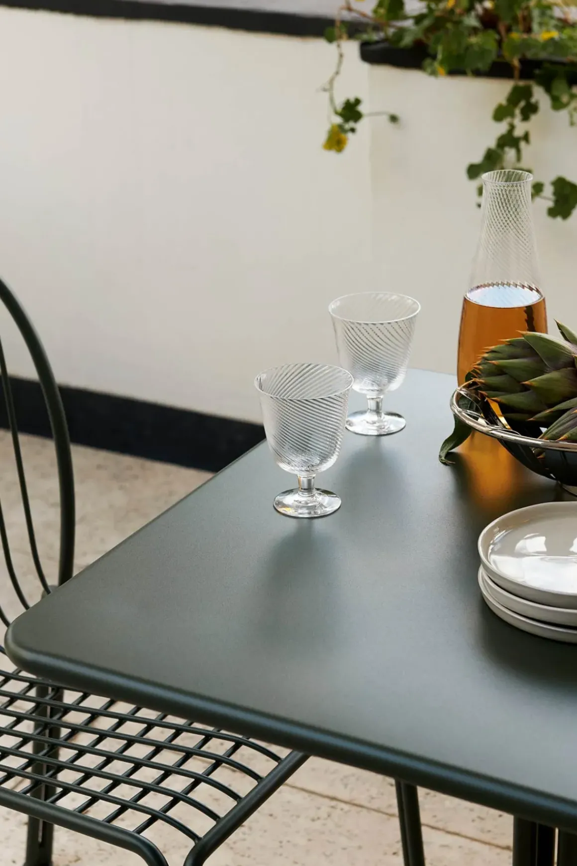 Bord - Thorvald Café Table Square, 70x70 SC97 Bronze Green