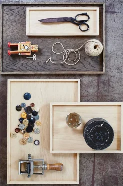 Brett - Square Tray 325 Oak