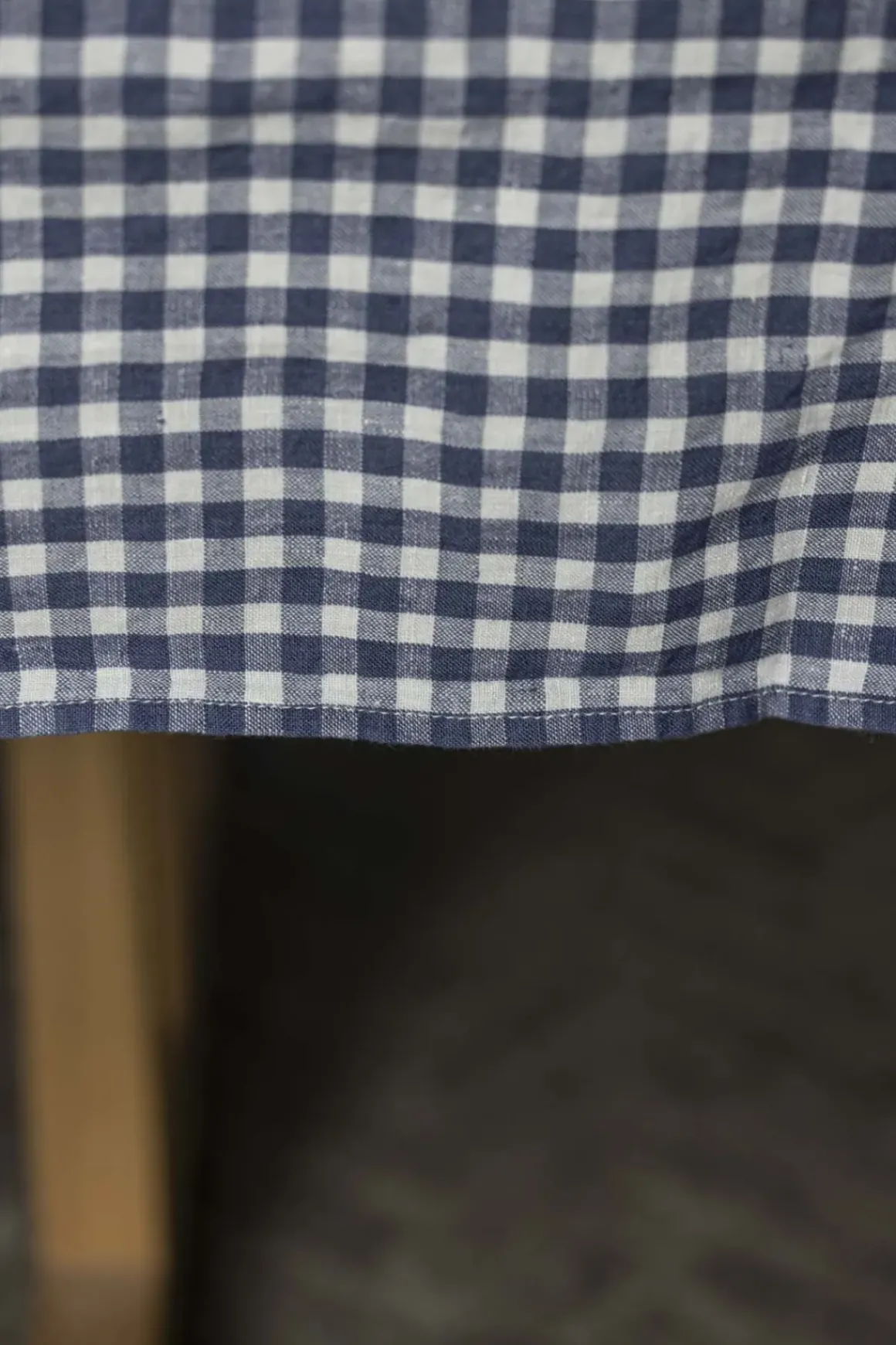 Duk - Blue Small Gingham