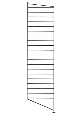 Gavel - Gulv 115x30 Sort 2pk