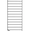 Gavel - Gulv 85x30 Sort 1pk