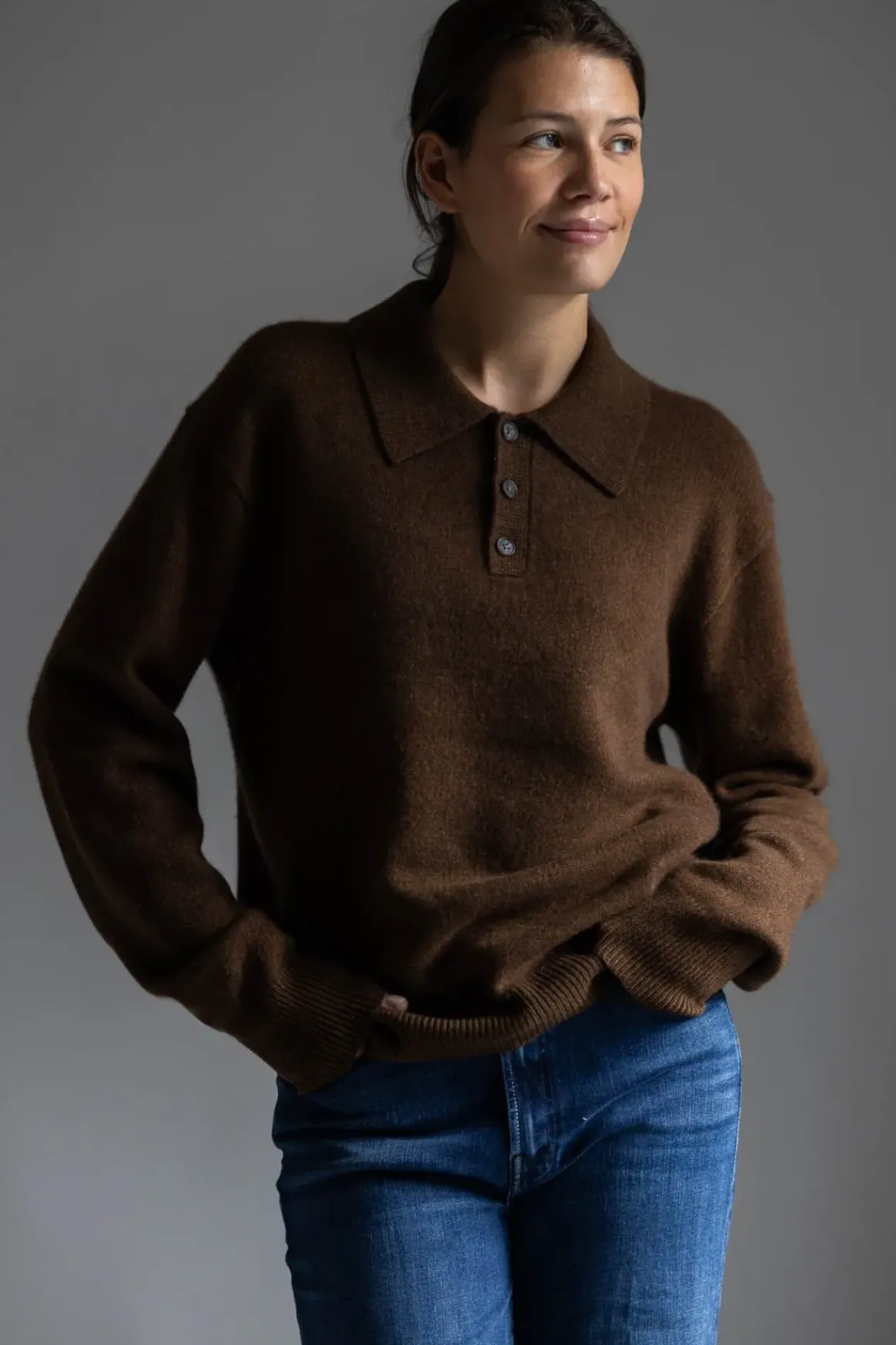 Genser - AllDay Polo In Cashmere