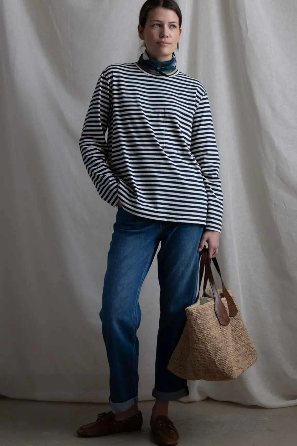 Genser - Circular Long Sleeve Mix Night