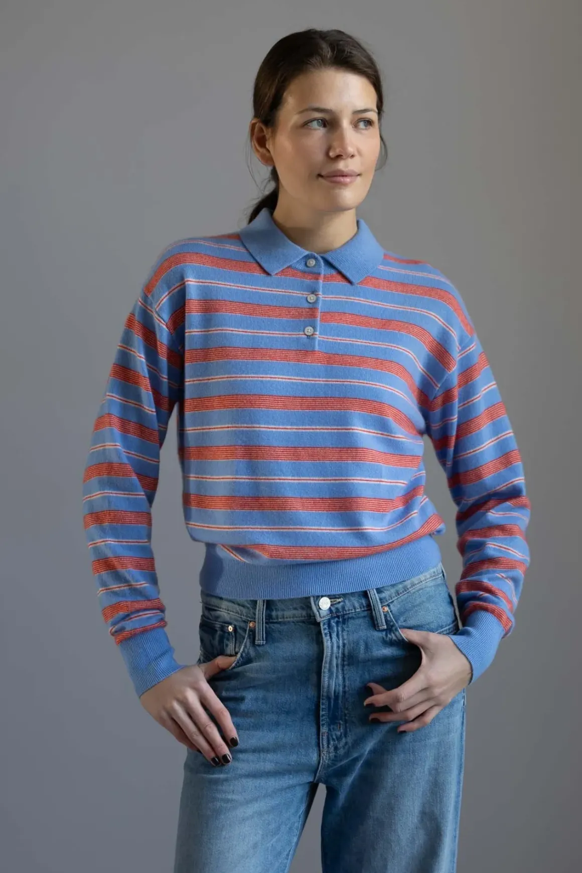 Genser - Collegiate Stripe Polo