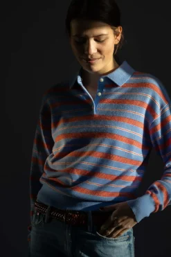 Genser - Collegiate Stripe Polo