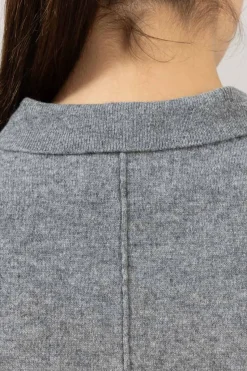 Genser - Estate Pique Grey Melange