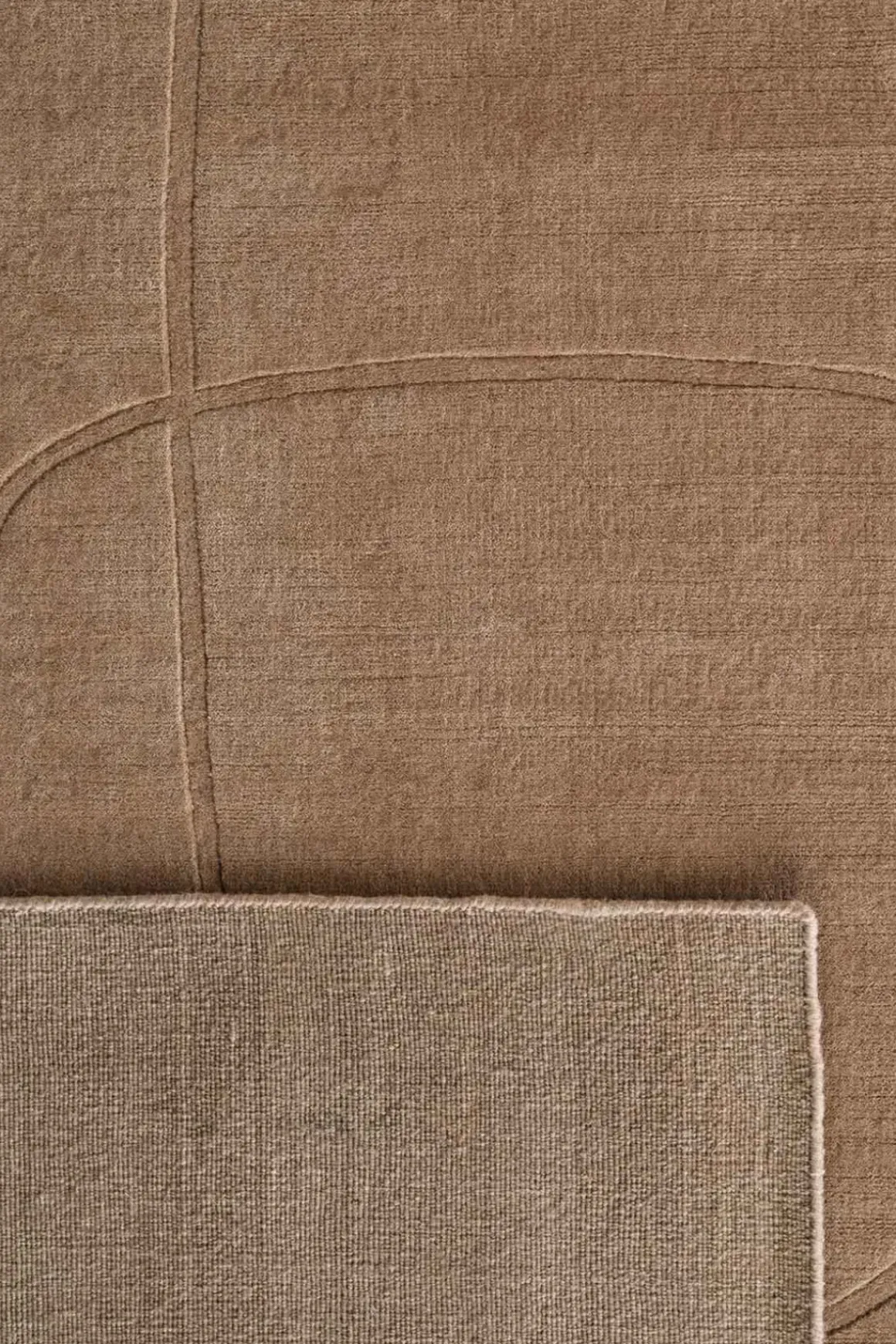 Gulvteppe - Cursive Expanse 170x240cm Beige