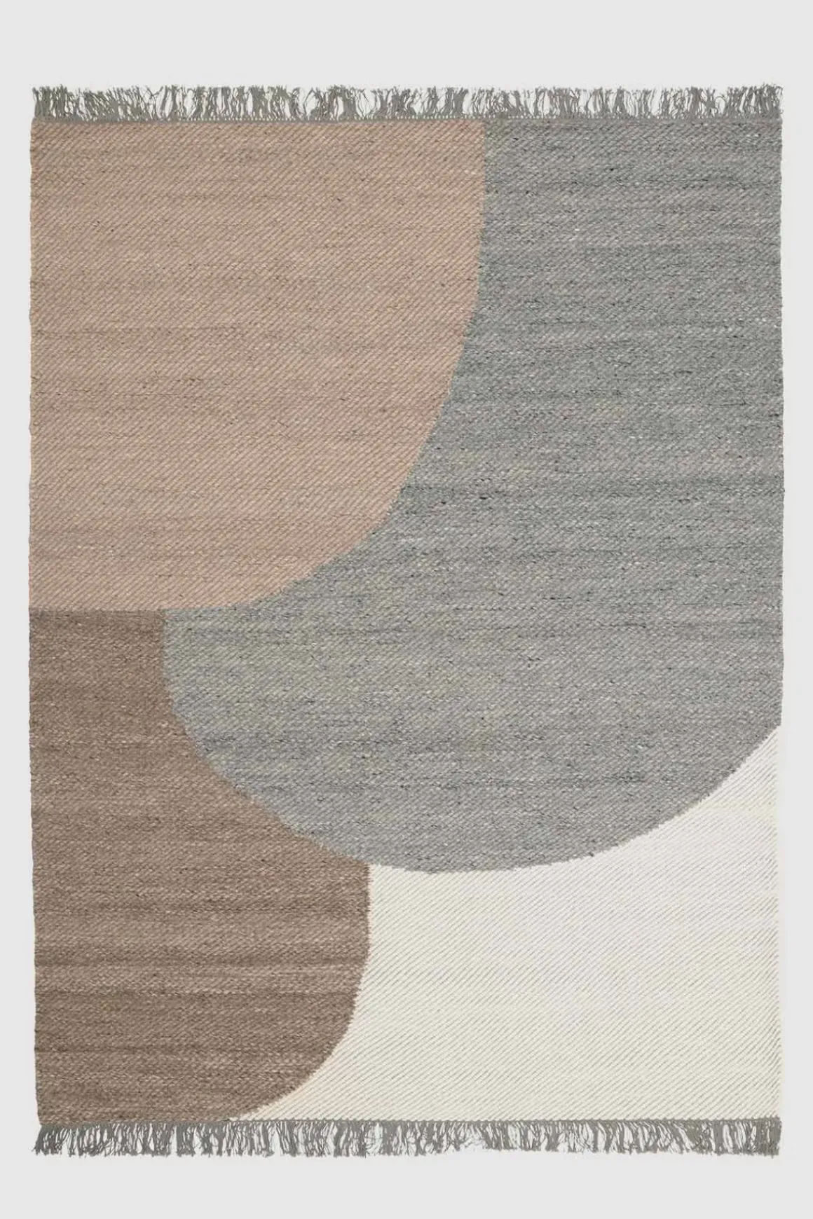 Gulvteppe - Eik Grey