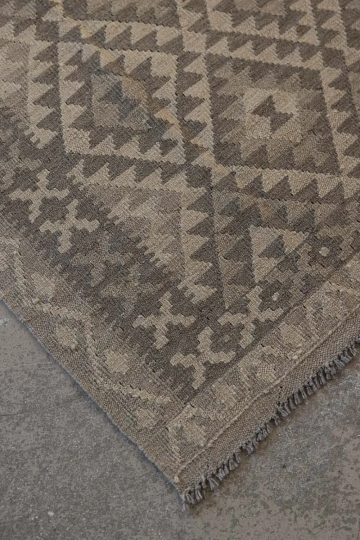 Gulvteppe - Kelim 170x240cm Light Grey