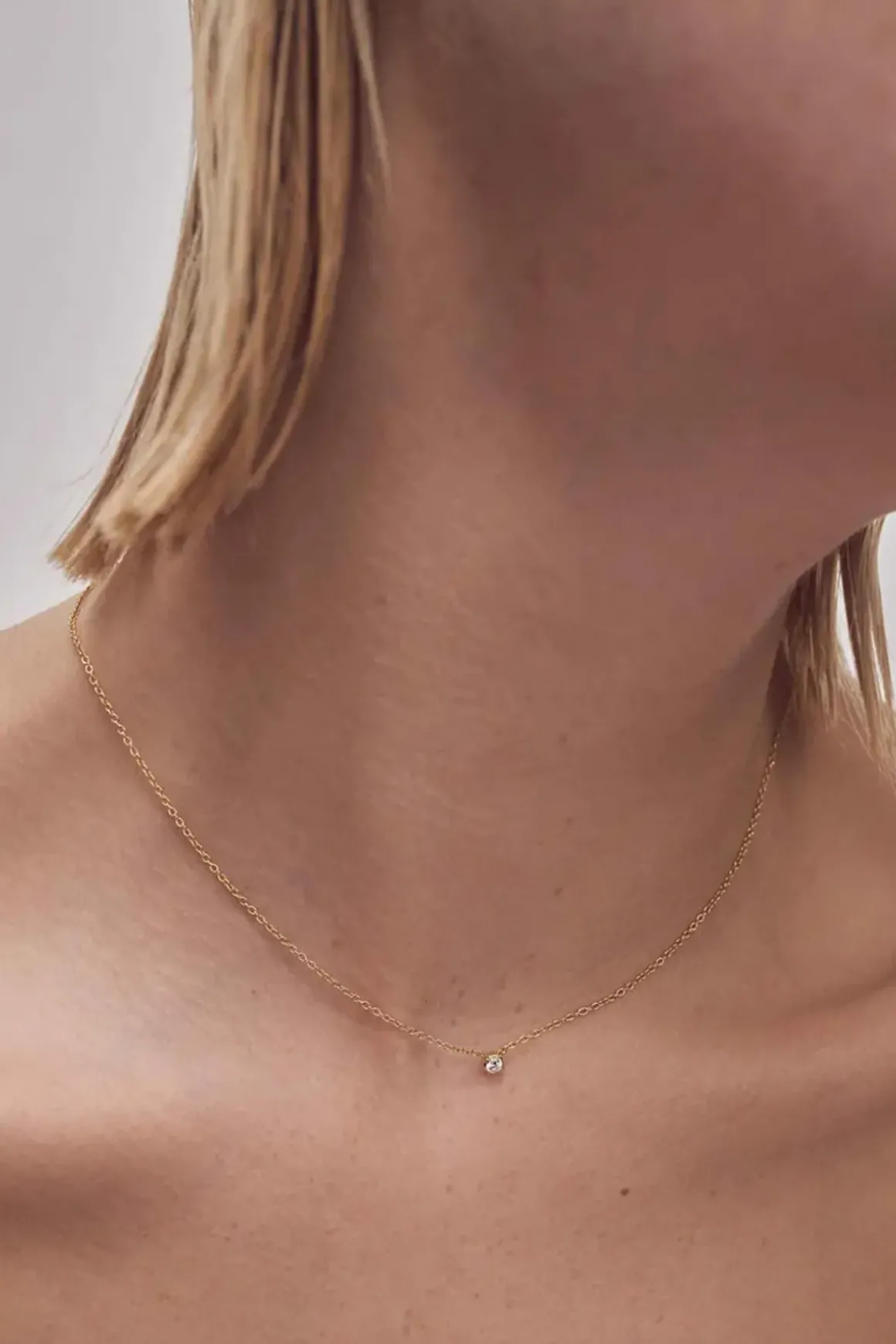 Halskjede - Oda Floating Gold