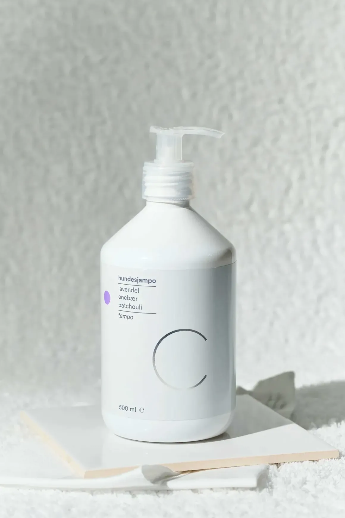 Hundeshampoo - 500ml Patchouli/Lavendel/Enebær