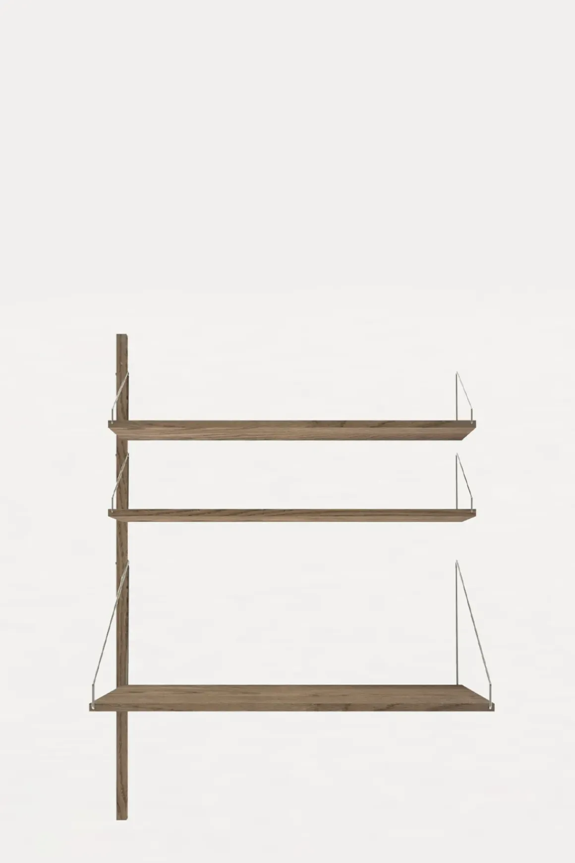 Hylle - Library Dark Oak Desk Add-On H1148
