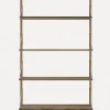 Hylle - Library Dark Oak Single Set H1852 W80