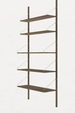Hylle - Library Dark Oak Single Set H1852 W80