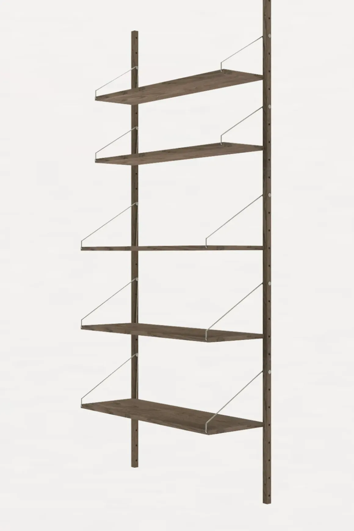 Hylle - Library Dark Oak Single Set H1852 W80