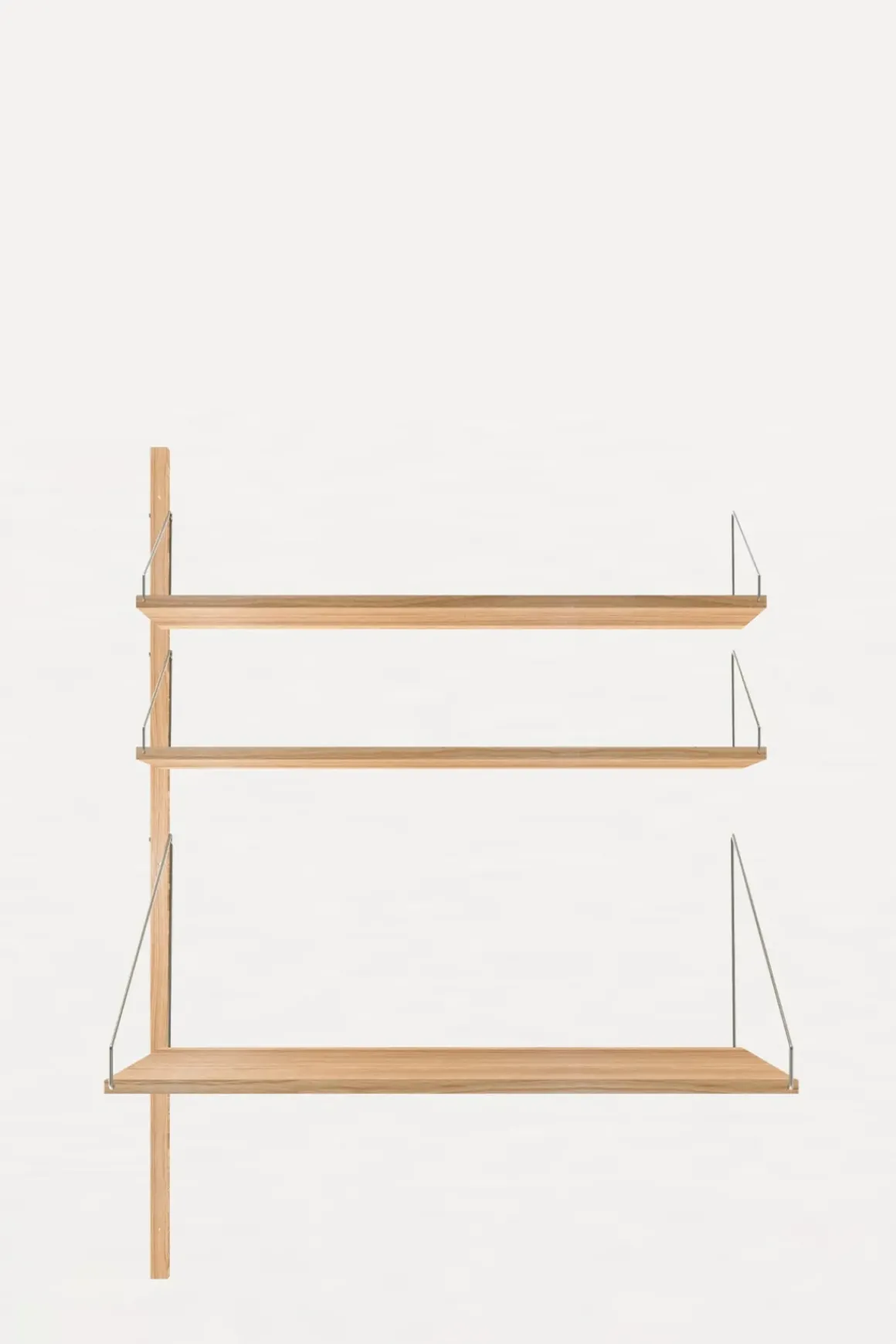 Hylle - Library Natural Oak Desk Add-on H1148