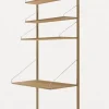 Hylle - Library Natural Oak Desk Section H1852