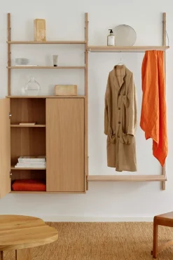 Hylle - 40x80cm Wardrobe Library Natural