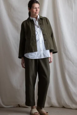 Jakke - Cotton Linen Herringbone