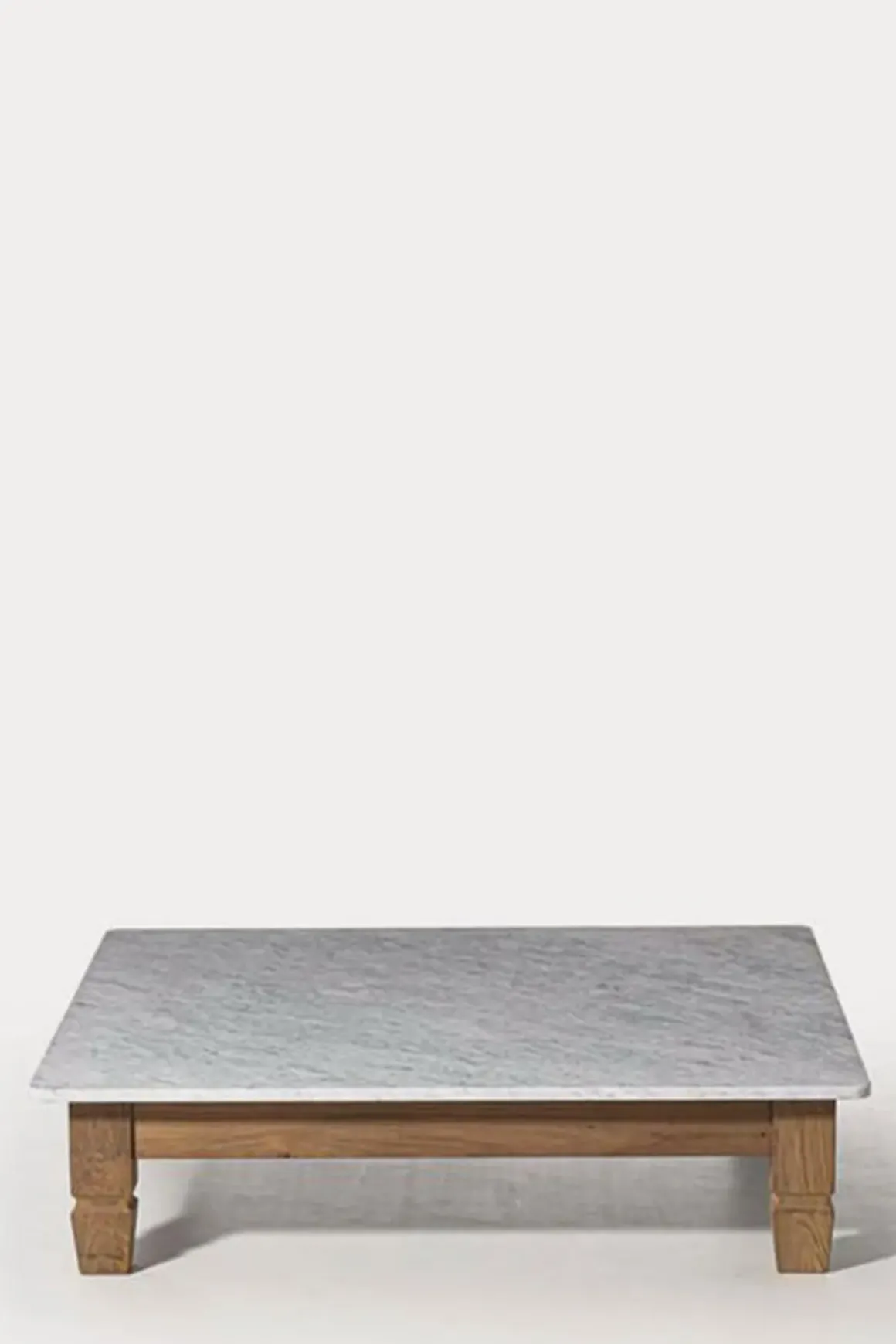 Jeko 11 - Bord Teak/Marmor 120x120cm