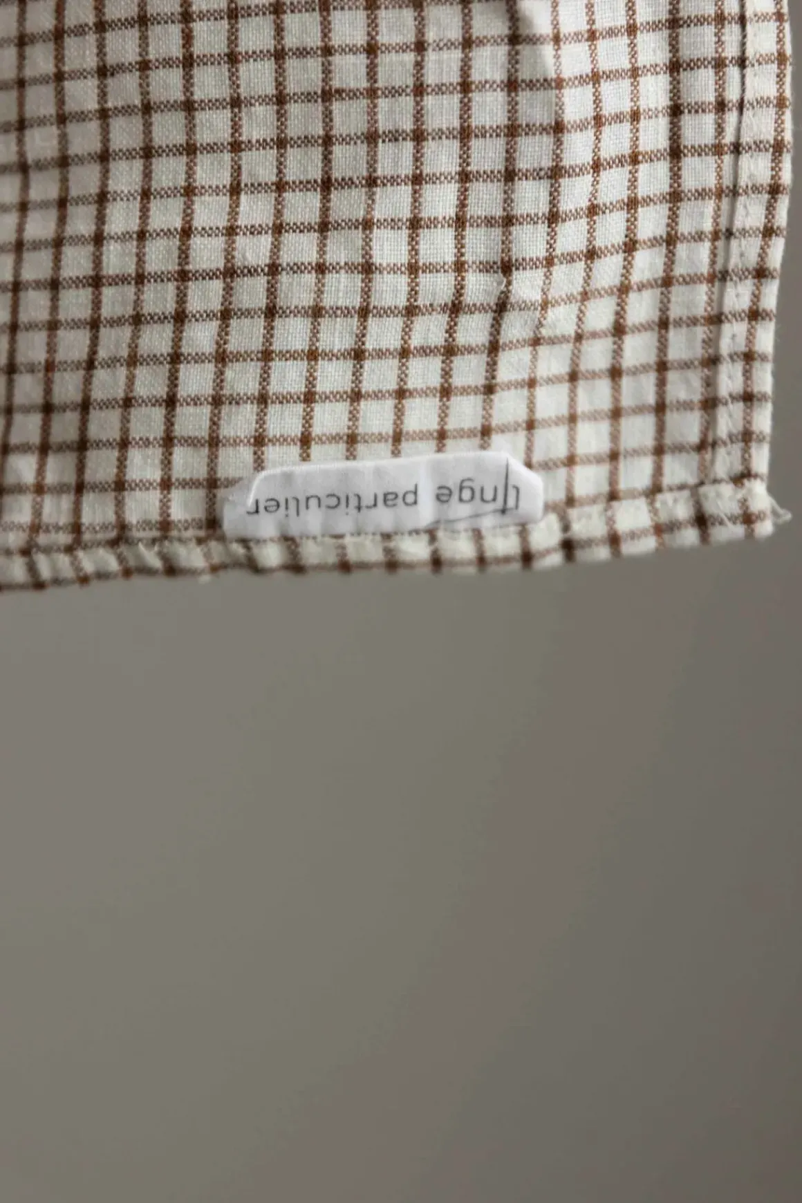 Kjøkkenhåndkle - 55x80cm Brown Checks