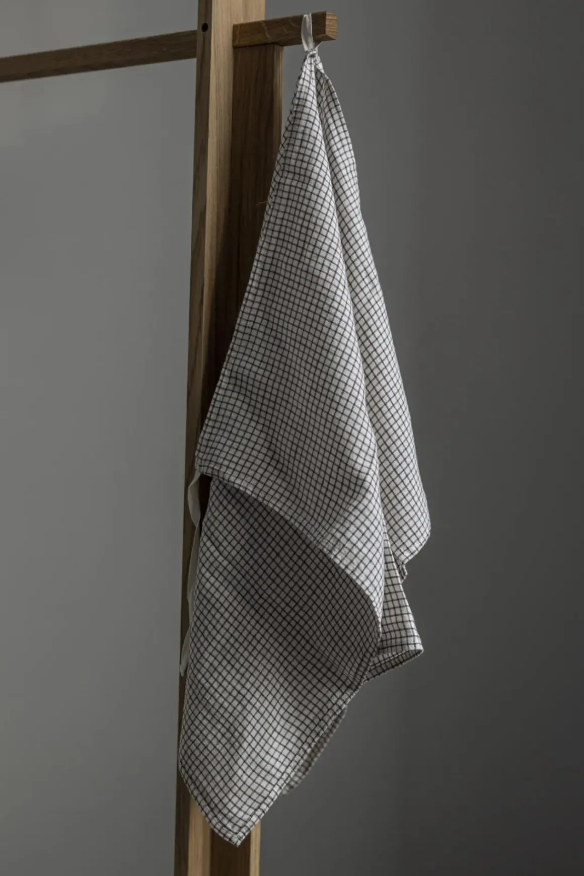 Kjøkkenhåndkle - 55x80cm Brown Checks