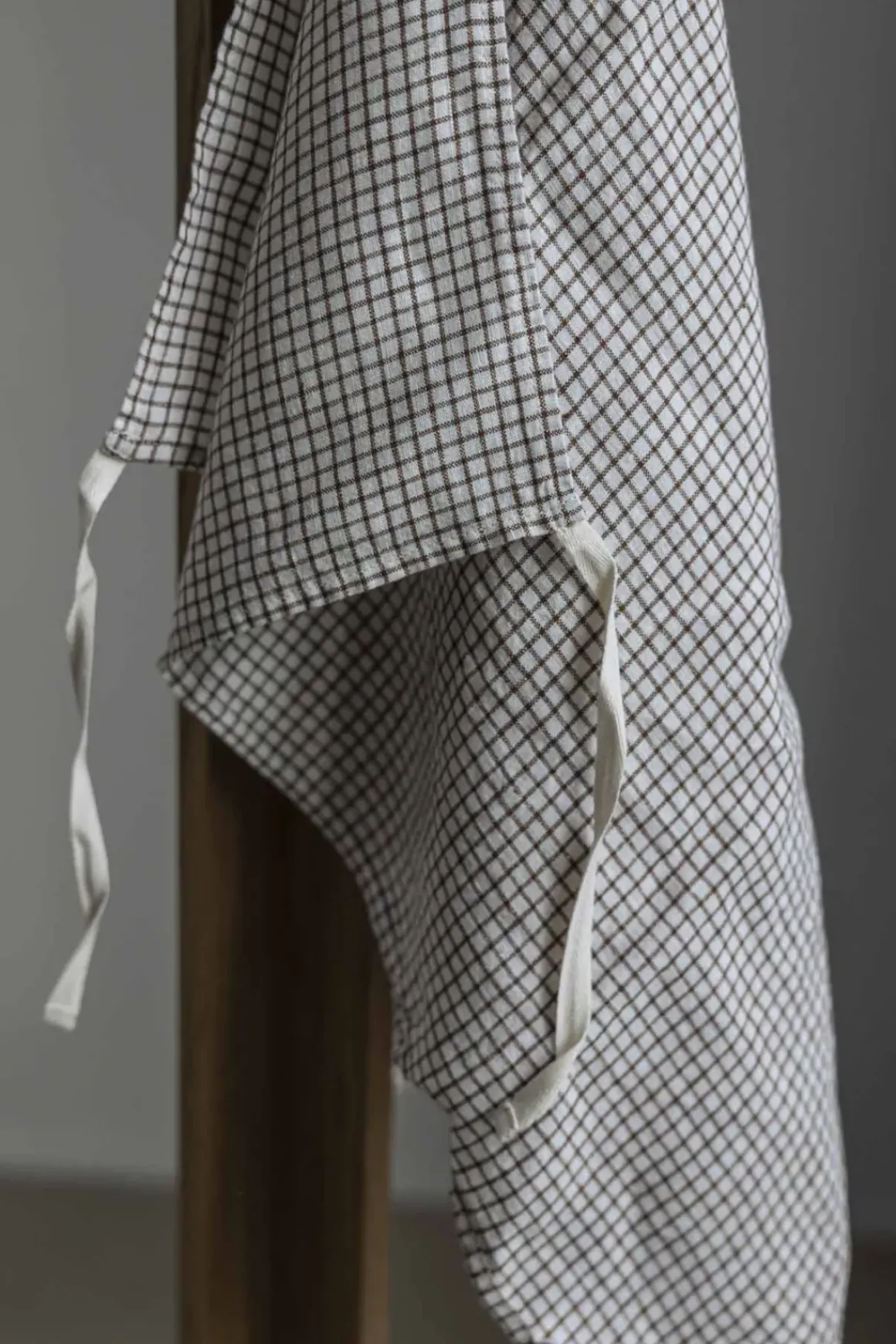 Kjøkkenhåndkle - 55x80cm Brown Checks
