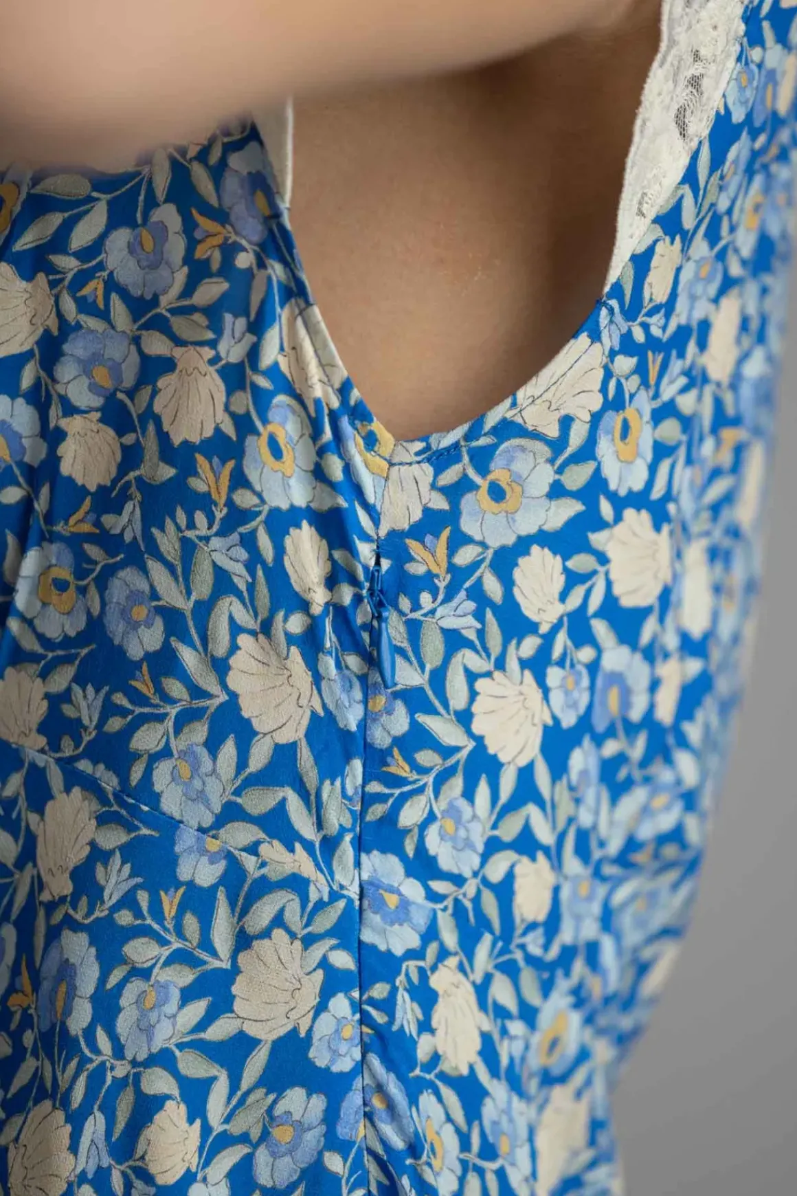 Kjole - Amari Dress Shell Pansy Indigo