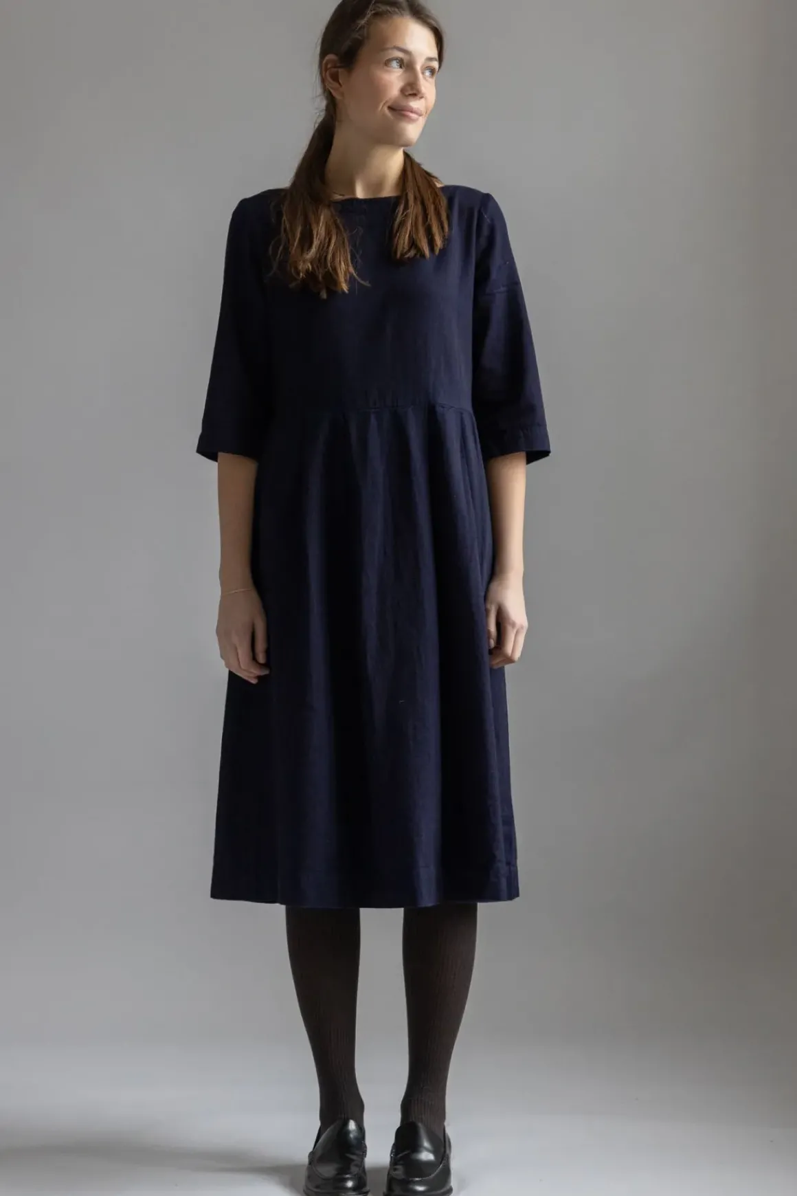 Kjole - Franca Indigo Twill