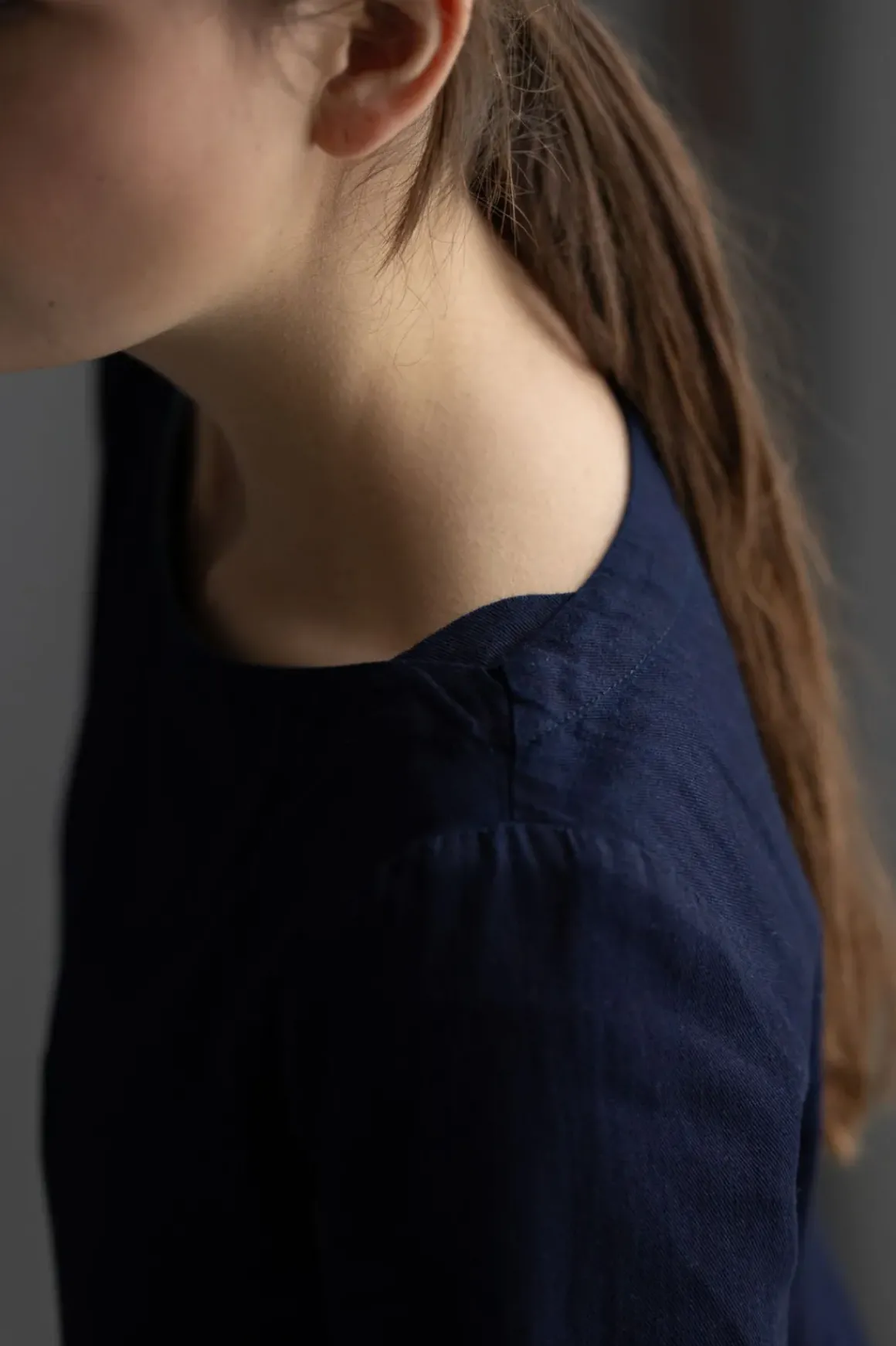 Kjole - Franca Indigo Twill