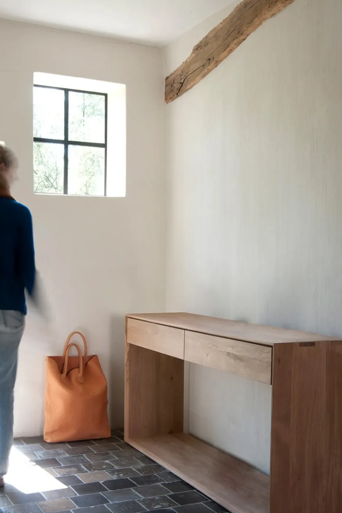 Konsollbord - Oak Nordic 160x40xh85cm